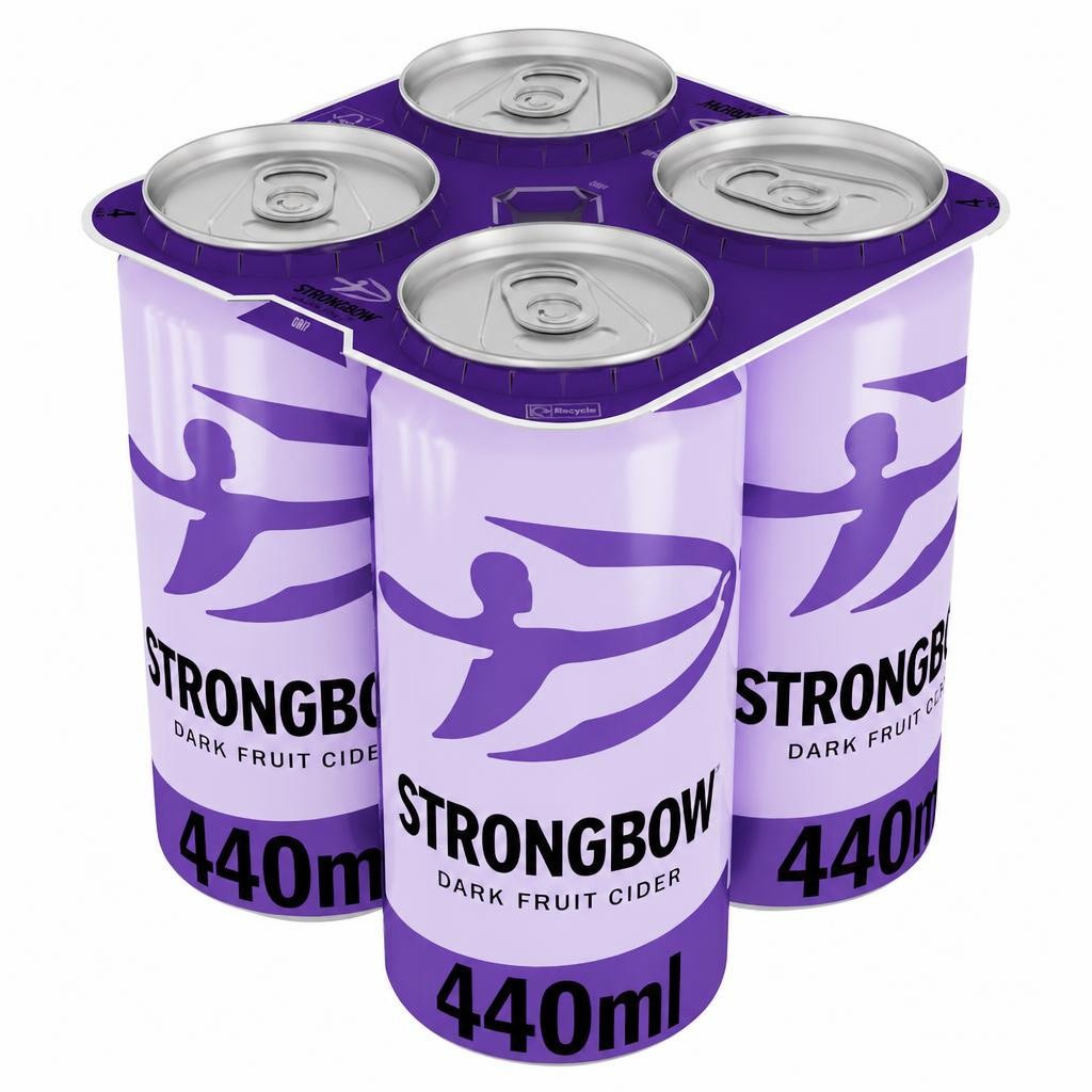 Strongbow Dark Fruit Cider Can 440ml