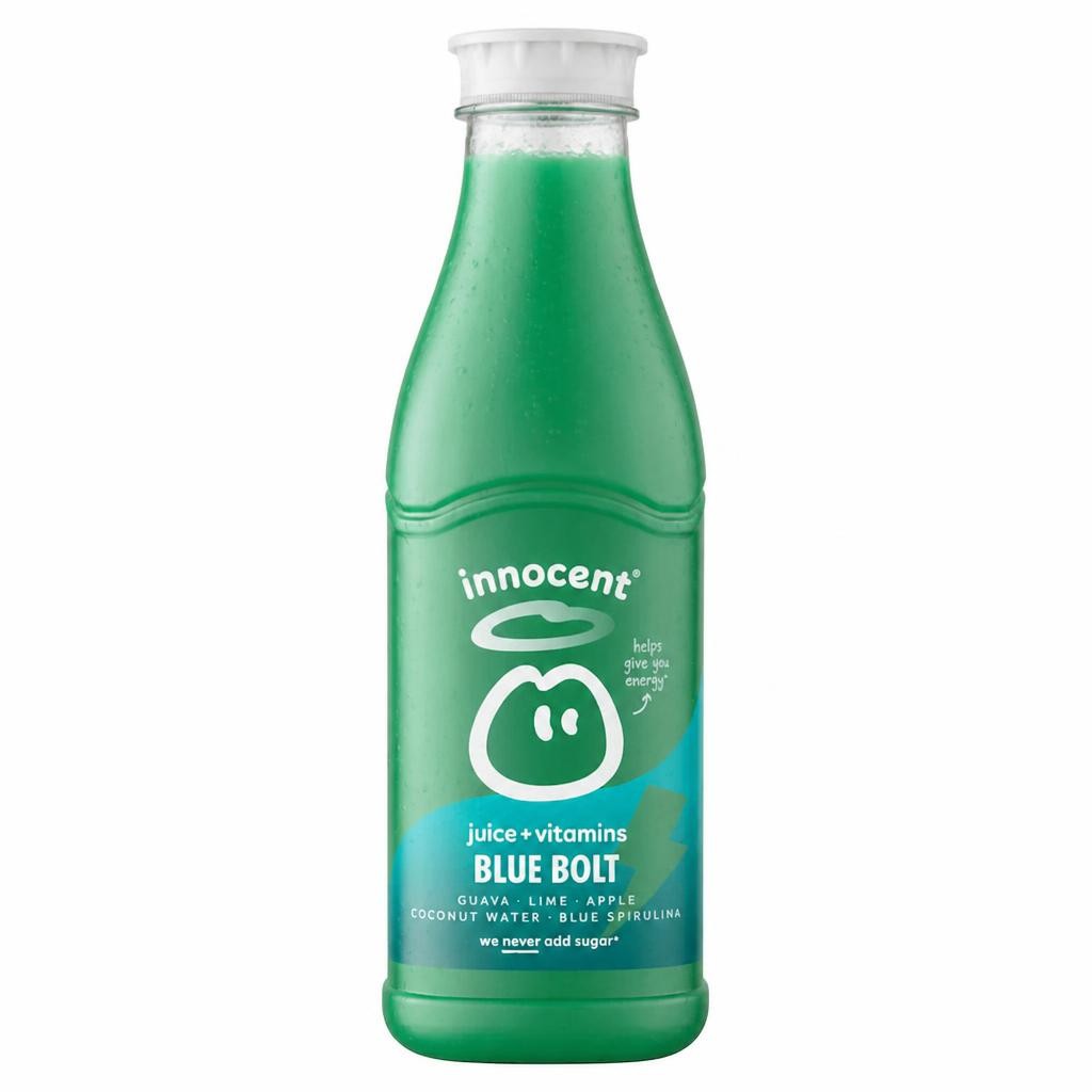 Innocent Plus Blue Bolt Guava & Lime Juice with Vitamins 750ml