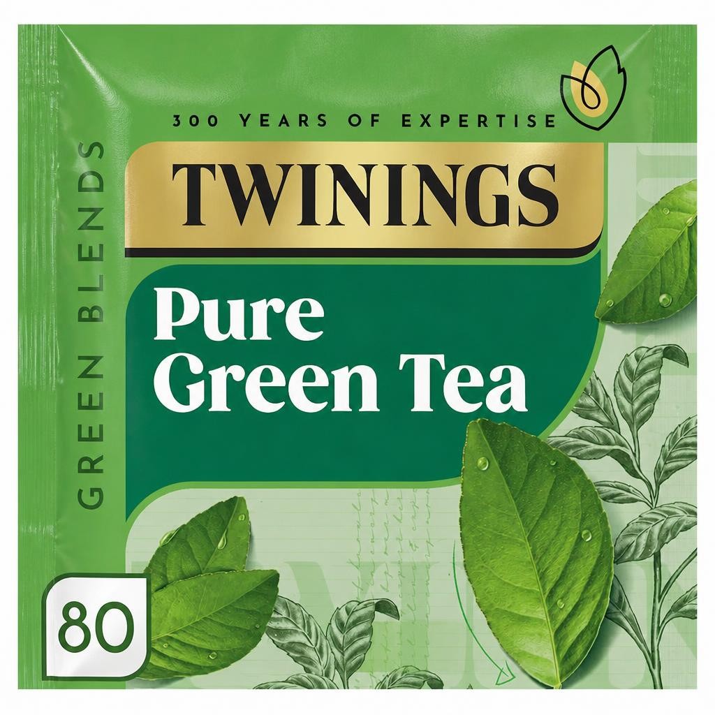 Twinings Green Tea 80 Tea Bags 200G
