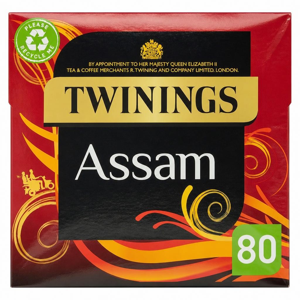Twinings Assam Tea Bags 80S 200G