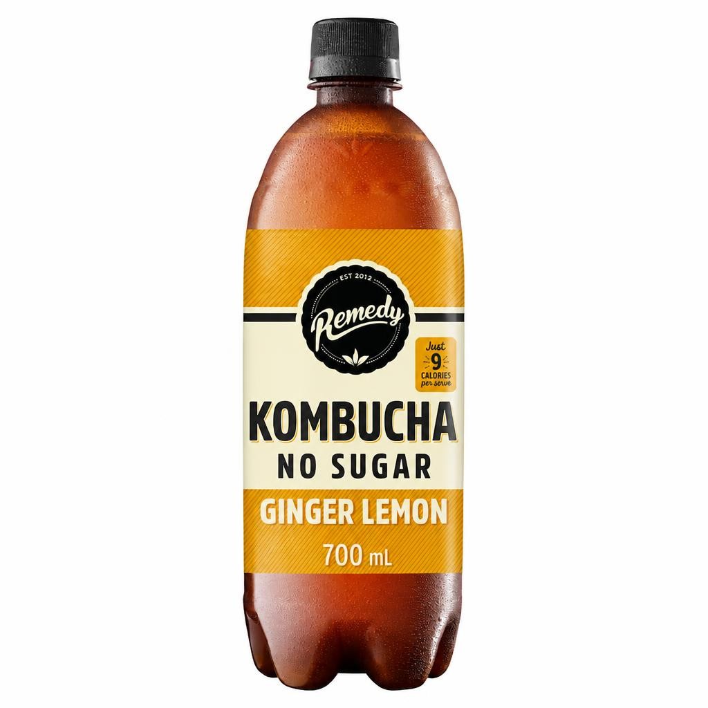 Remedy Kombucha Ginger Lemon 700Ml