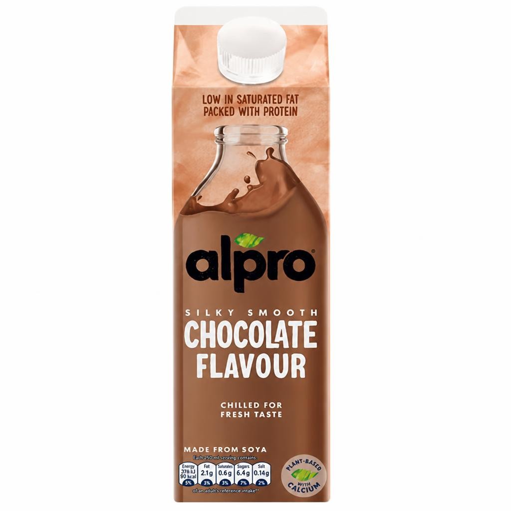 Alpro Soya Chocolate Chilled Dairy Free Drink 1L
