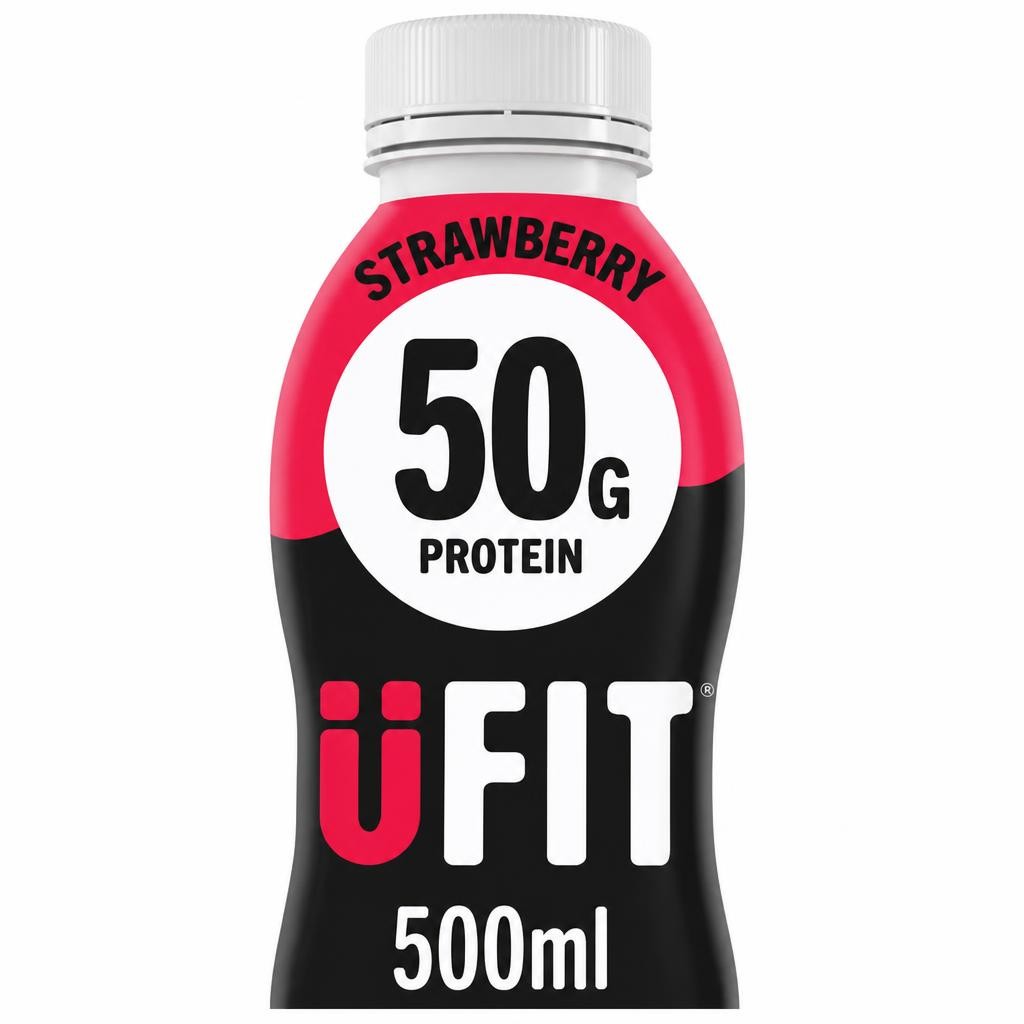 UFIT Pro50 Protein Drink - Strawberry 500ml