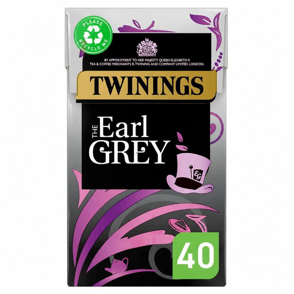 Twinings 40 Earl Grey T Bags 100G