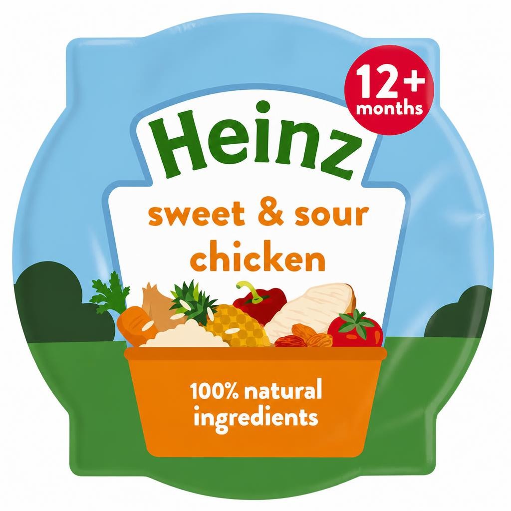 Heinz Sweet & Sour Chicken Baby Food Tray 200g