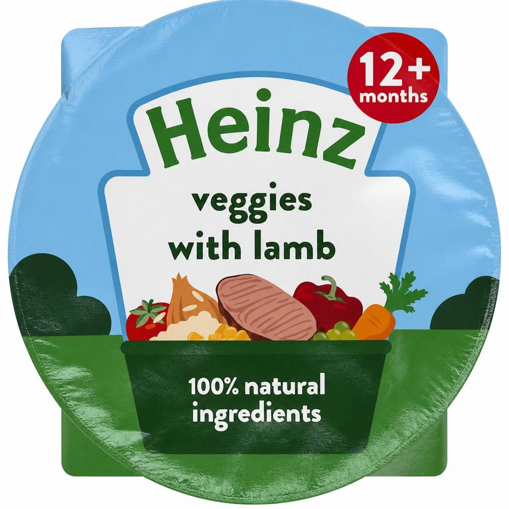 Heinz Veggies with Lamb Baby Food Tray 200g