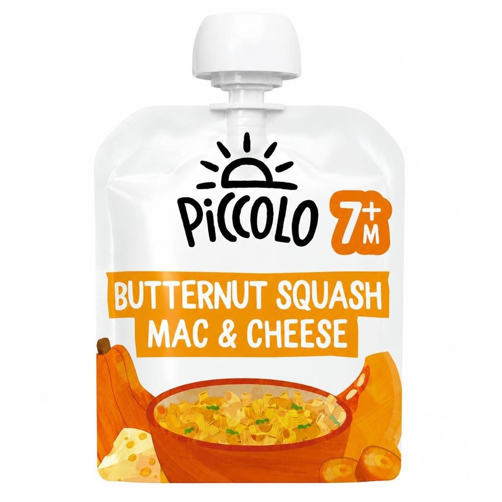 Piccolo Organic Squash Macaroni & Cheese Meal 130G