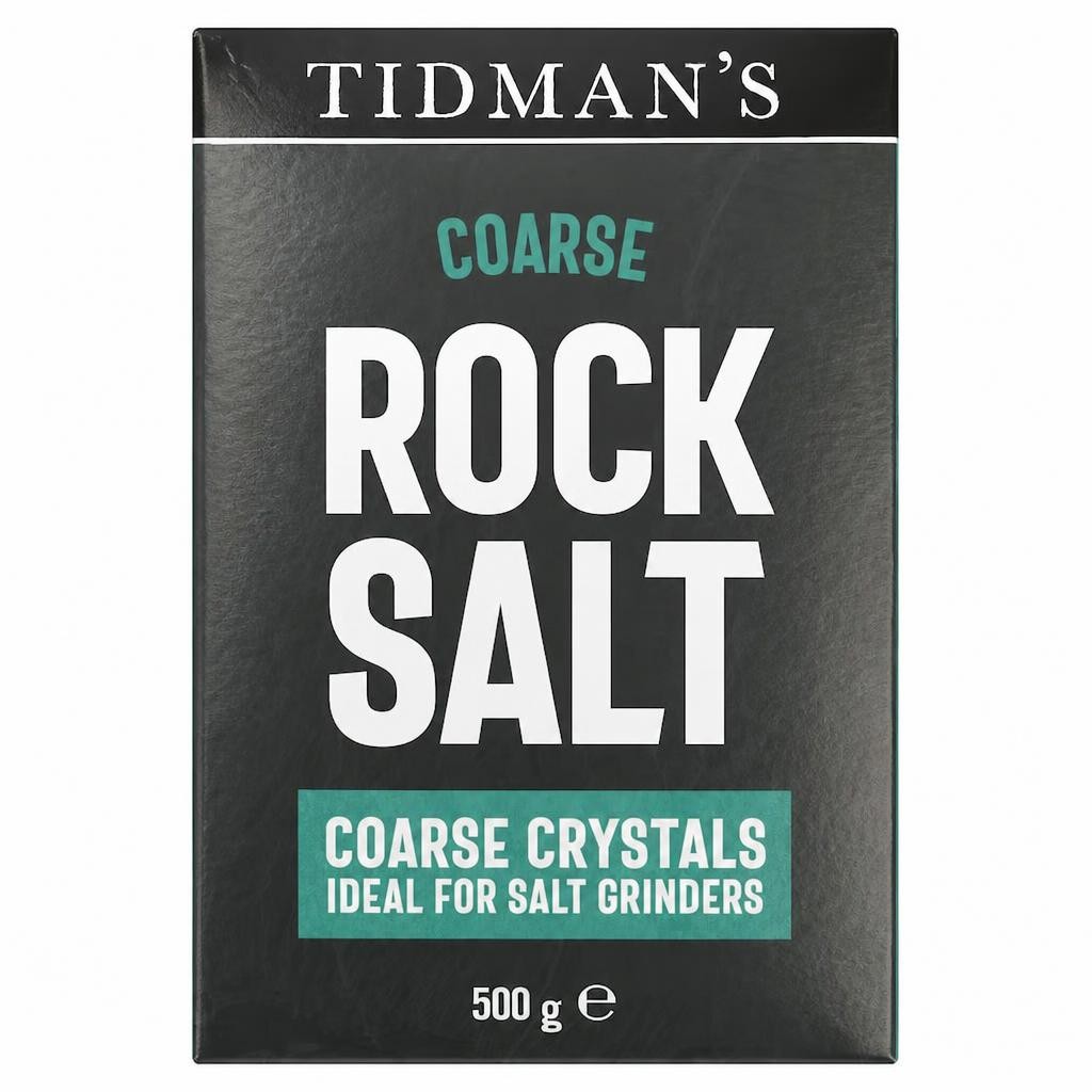 Tidmans Natural Rock Salt 500G