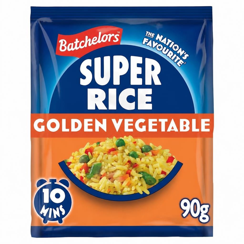 Batchelors Super Rice Golden Quick Cook 90G