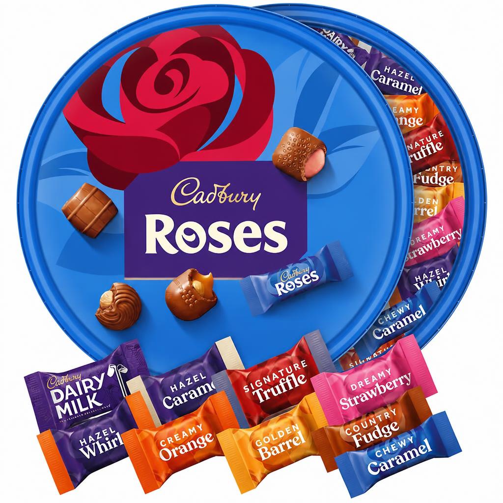 Cadbury Roses Chocolate Tub 550g