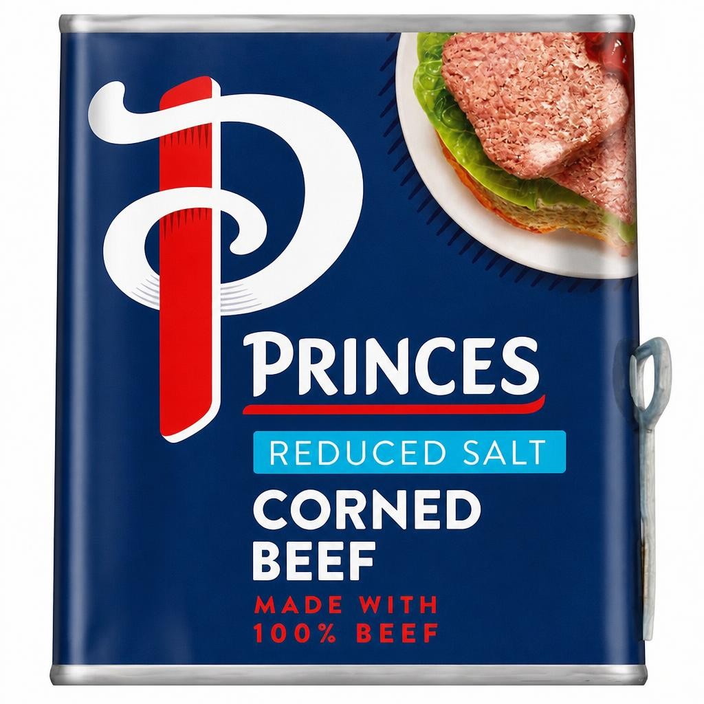 Princes Reduced Salt Corned Beef 340G