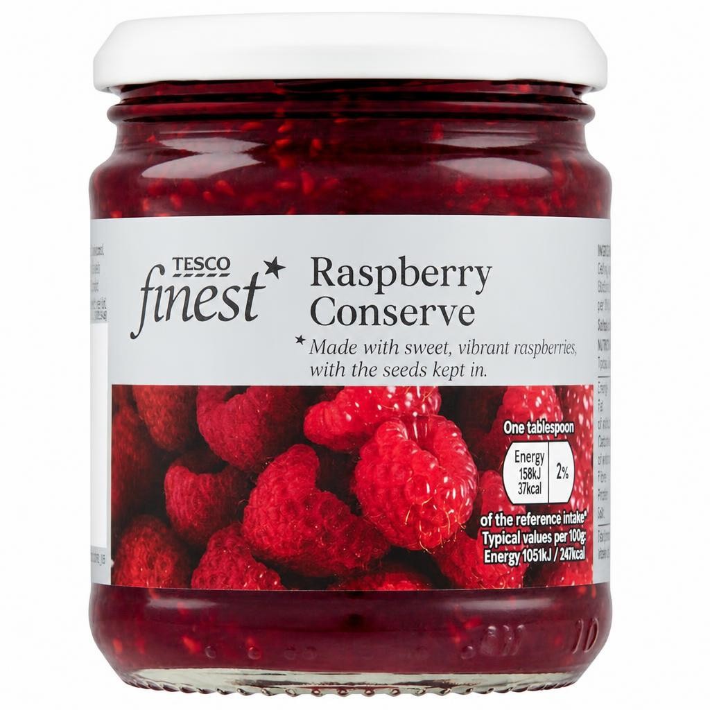 Tesco Finest Raspberry Conserve 340G