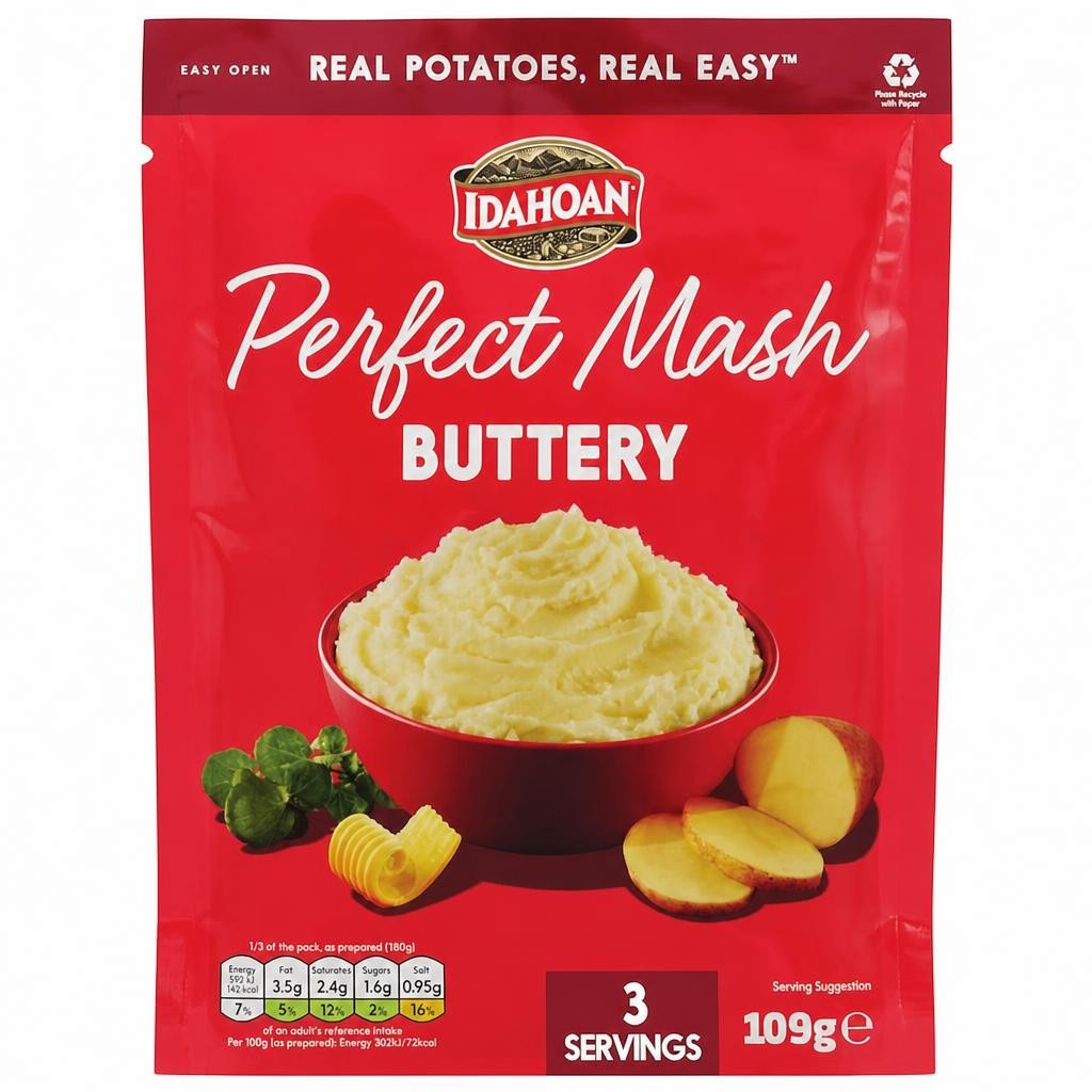 Idahoan Perfect Mash Buttery 109g