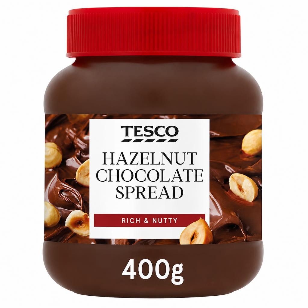 Tesco Hazelnut Chocolate Spread 400G