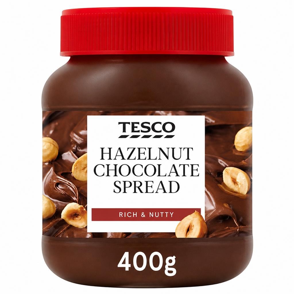 Tesco Hazelnut Chocolate Spread 400G