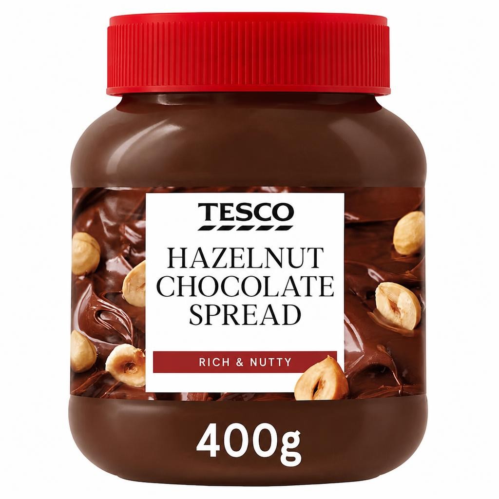 Tesco Hazelnut Chocolate Spread 400G