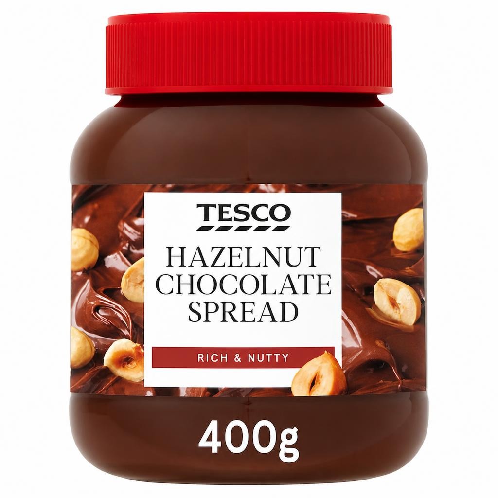 Tesco Hazelnut Chocolate Spread 400G