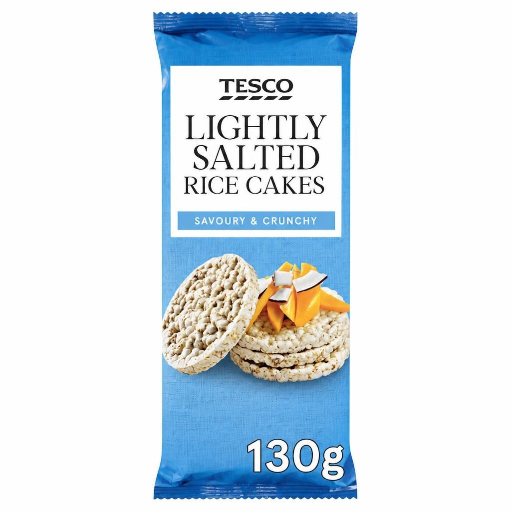 Tesco Lightly Salted Rice Cakes 130G