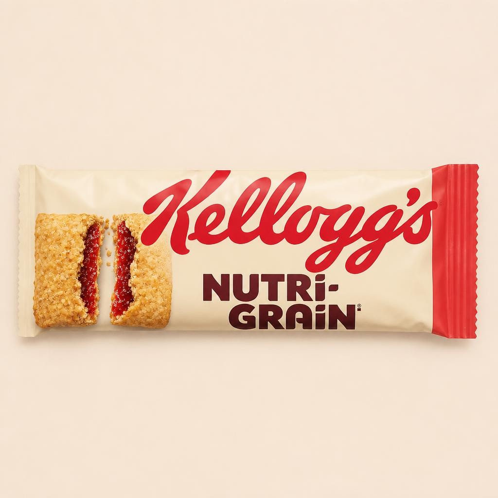 Kellogg's Nutri-Grain Strawberry Snack Bars 6x37g