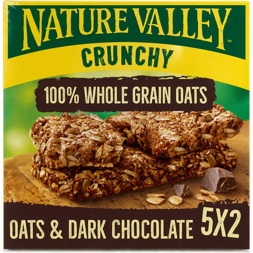 Nature Valley Crunchy Oats & Dark Chocolate 5 x 42g (210g)