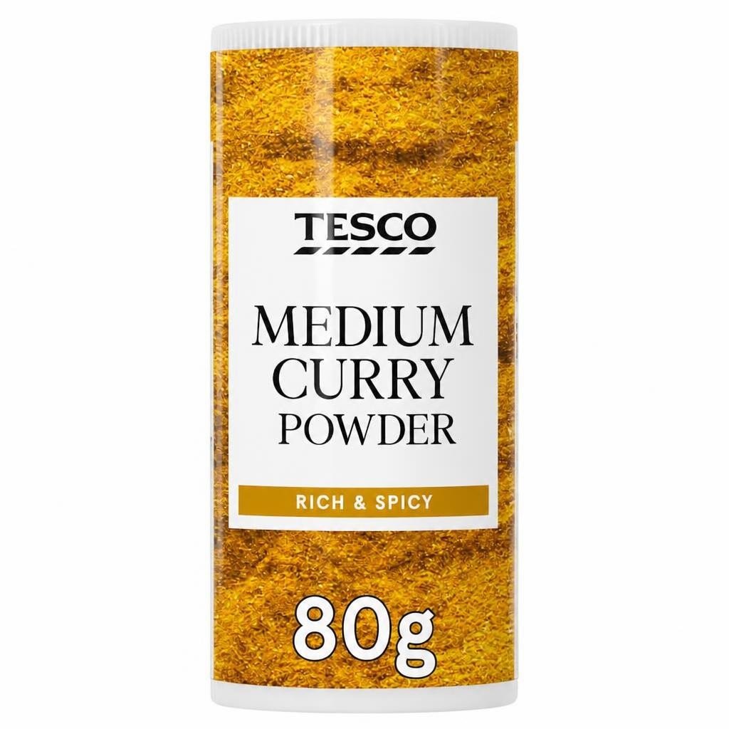 Tesco Medium Curry Powder 80G