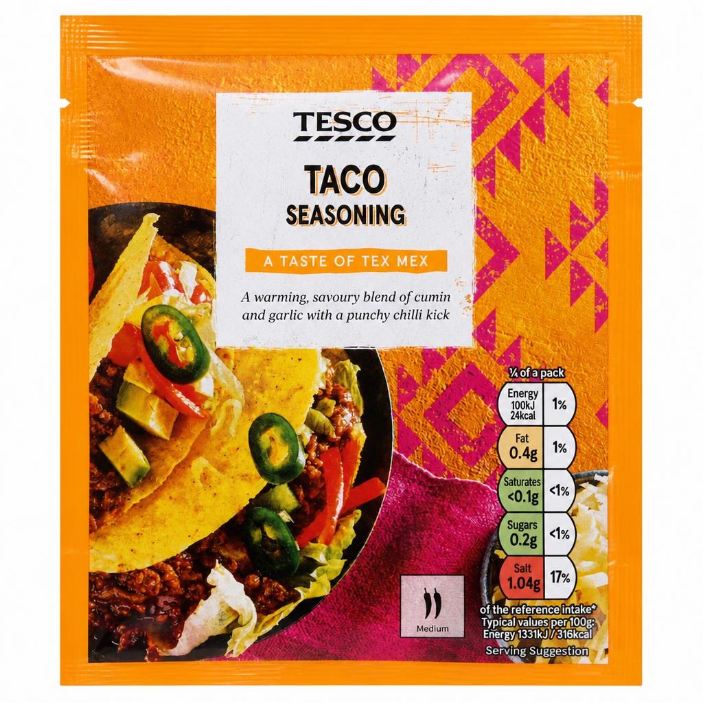 Tesco Taco Seasoning 30G