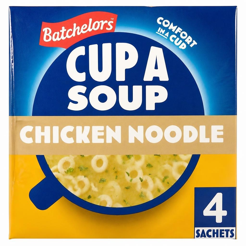 Batchelors Cup A Soup Chicken Noodle 4 Pack 94G