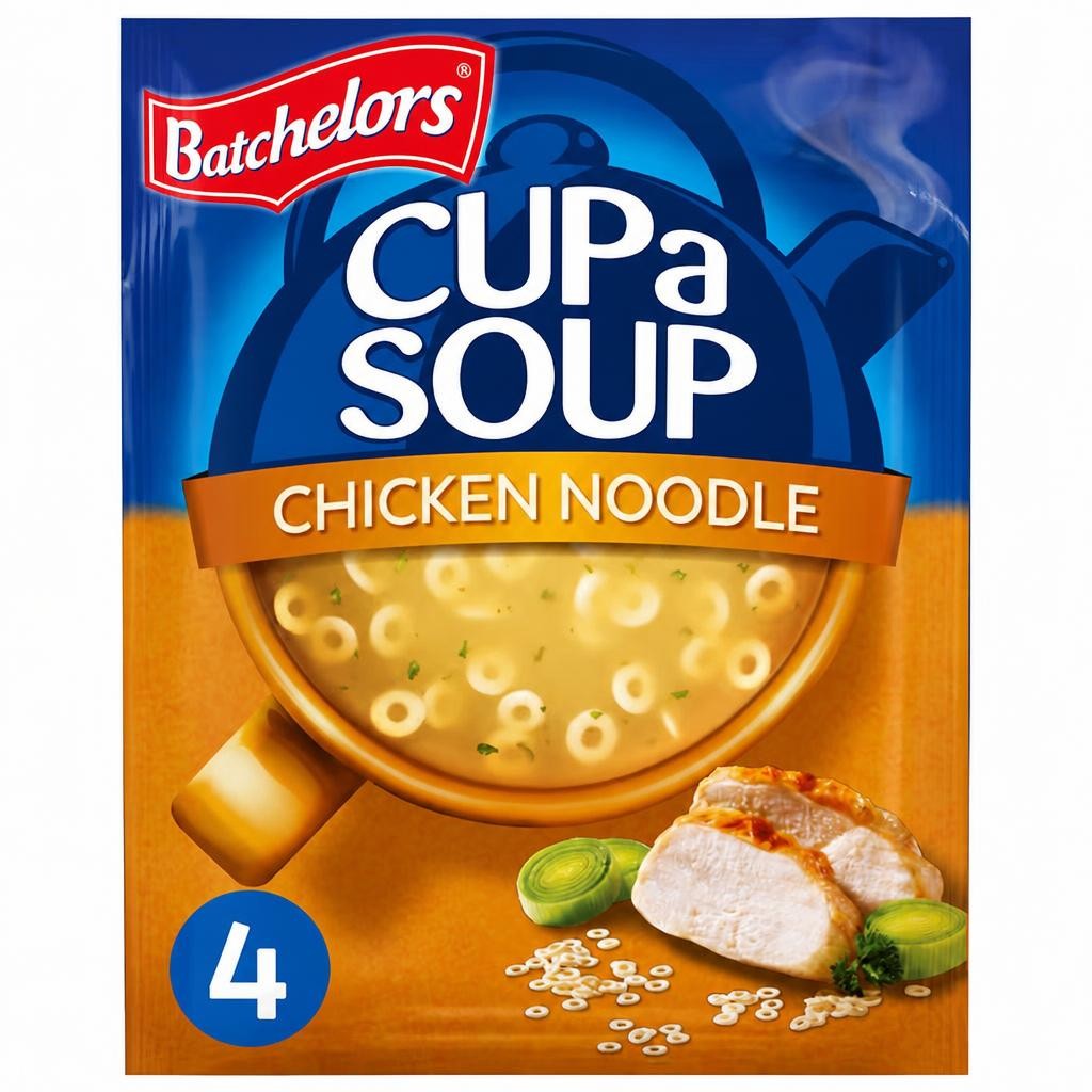 Batchelors Cup A Soup Chicken Noodle 4 Pack 94G