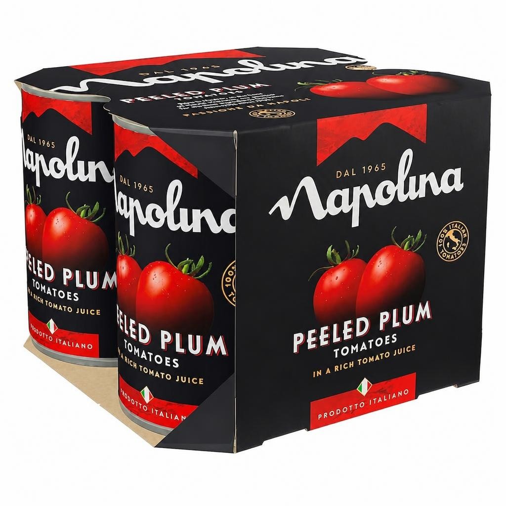 Napolina Plum Tomatoes 4 X 400G