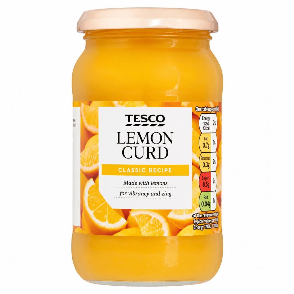 Tesco Lemon Curd 411G