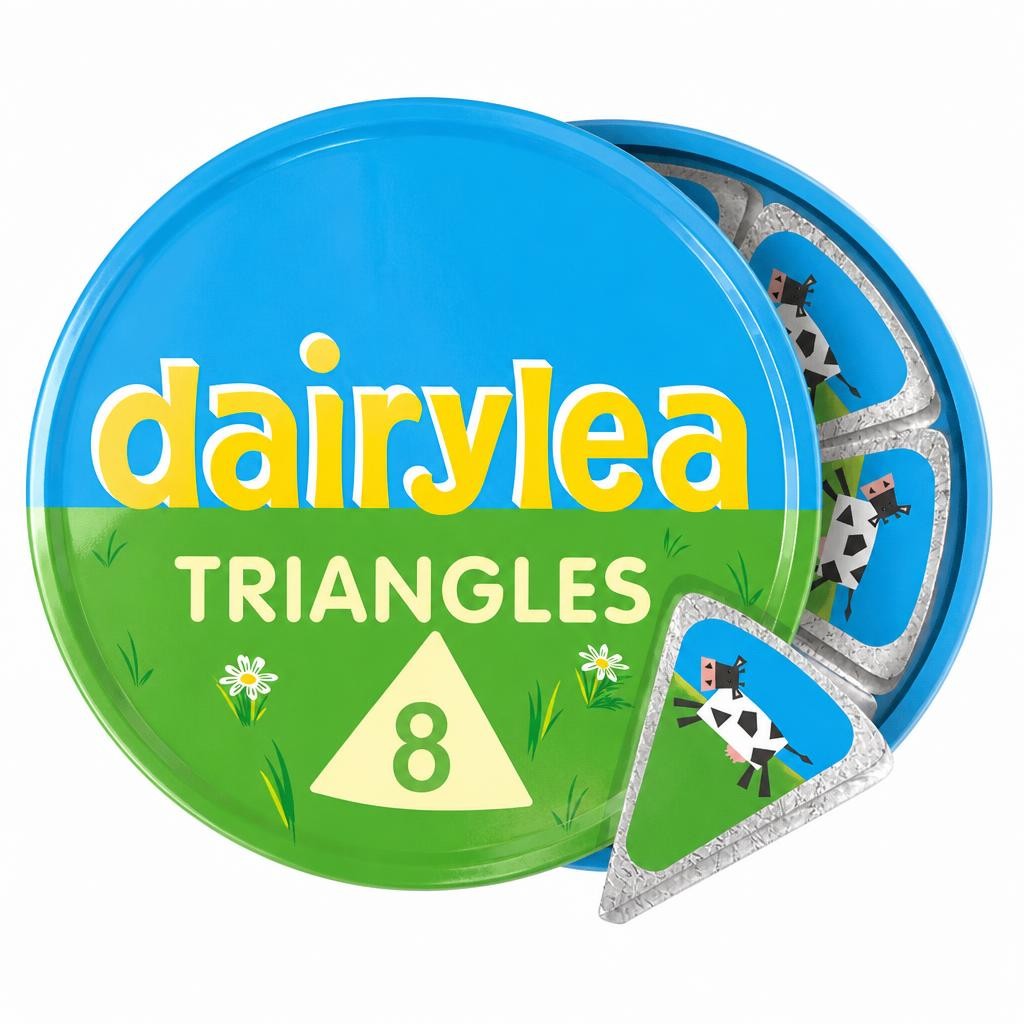 Dairylea Cheese Spread Triangles 8 pack 8x15.6G