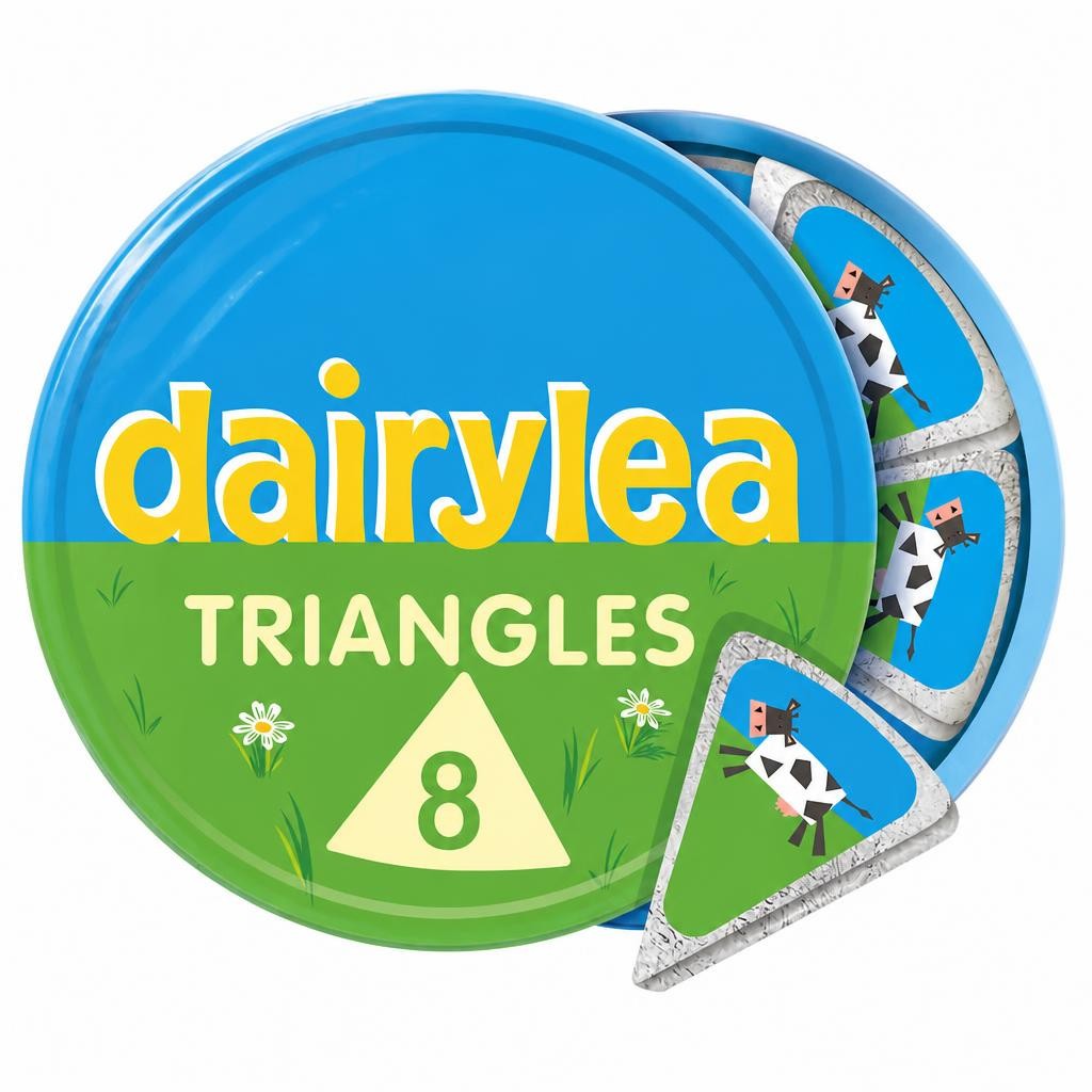Dairylea Cheese Spread Triangles 8 pack 8x15.6G
