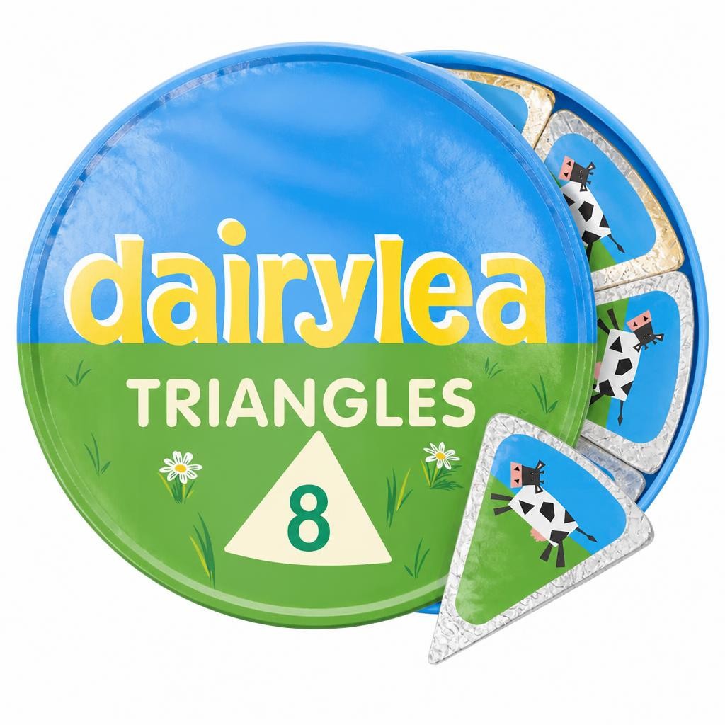 Dairylea Cheese Spread Triangles 8 pack 8x15.6G
