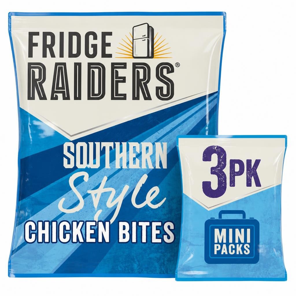 Fridge Raiders Southern Style Chicken Bites 3X22.5G