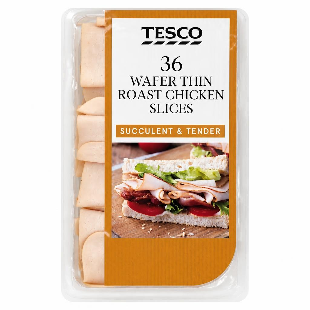 Tesco Wafer Thin Roast Chicken Slices 400g