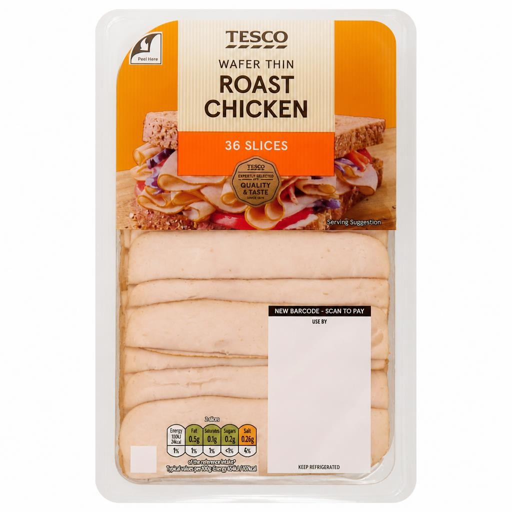 Tesco Wafer Thin Roast Chicken Slices 400g