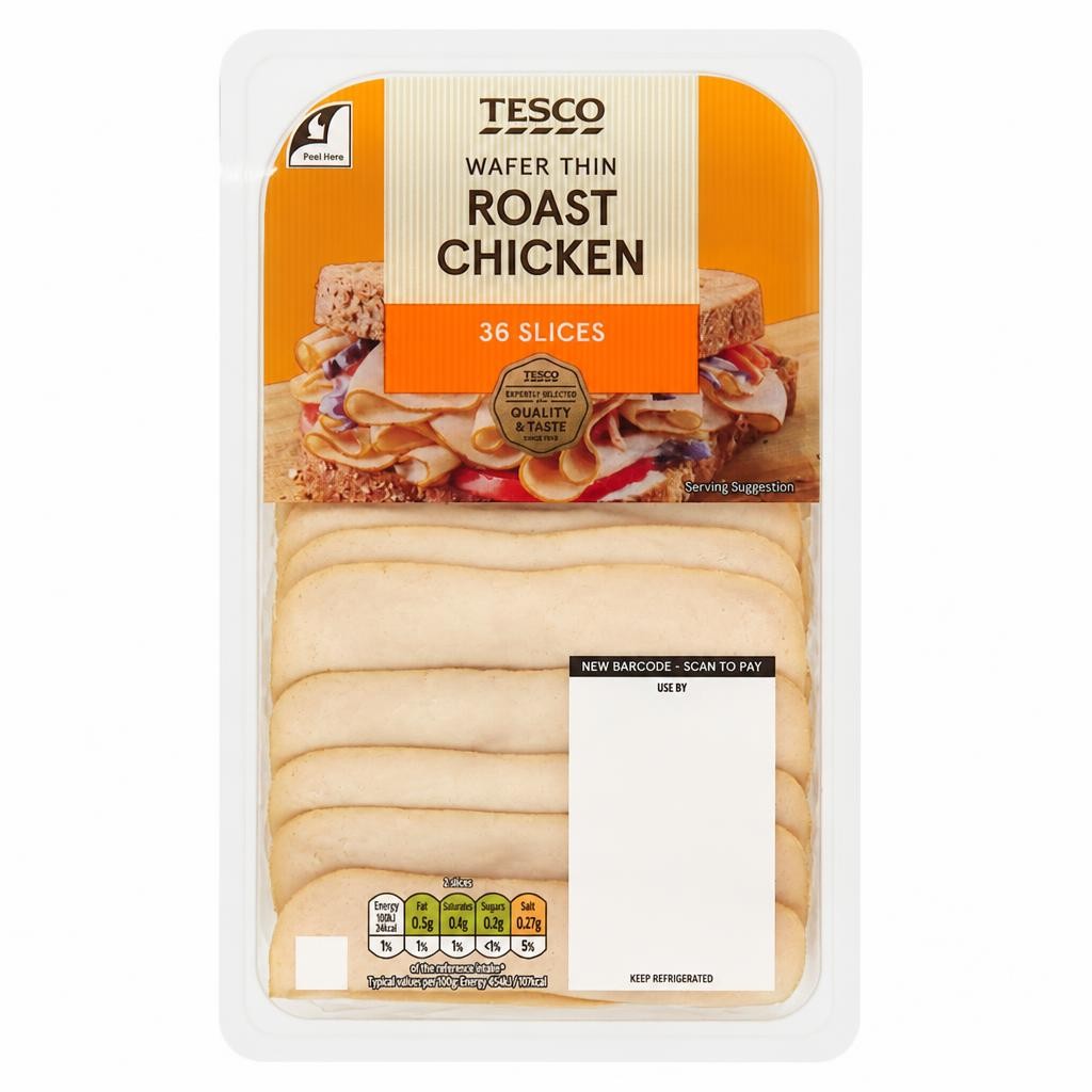 Tesco Wafer Thin Roast Chicken Slices 400g