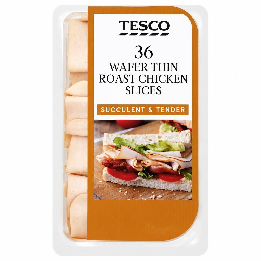 Tesco Wafer Thin Roast Chicken Slices 400g