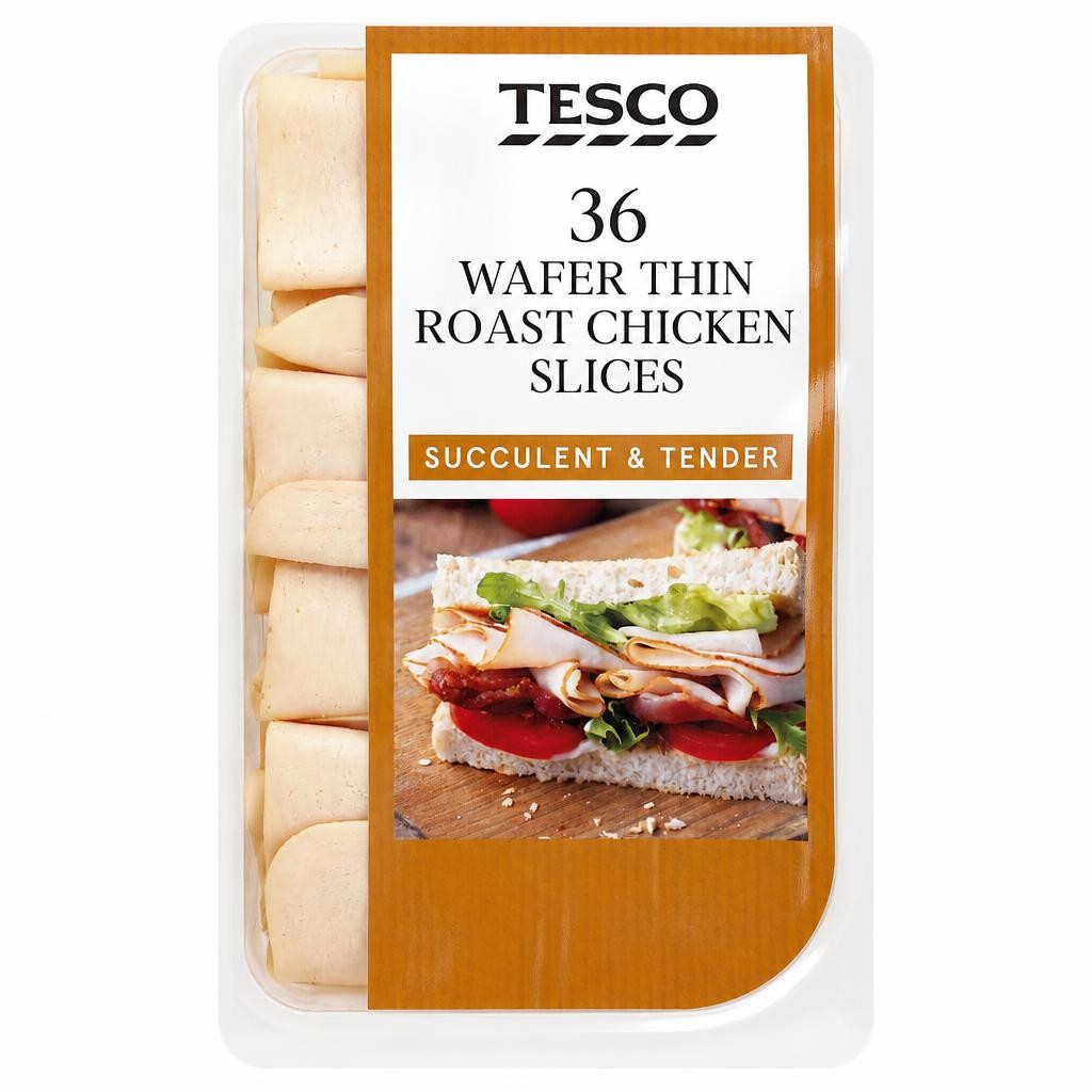 Tesco Wafer Thin Roast Chicken Slices 400g