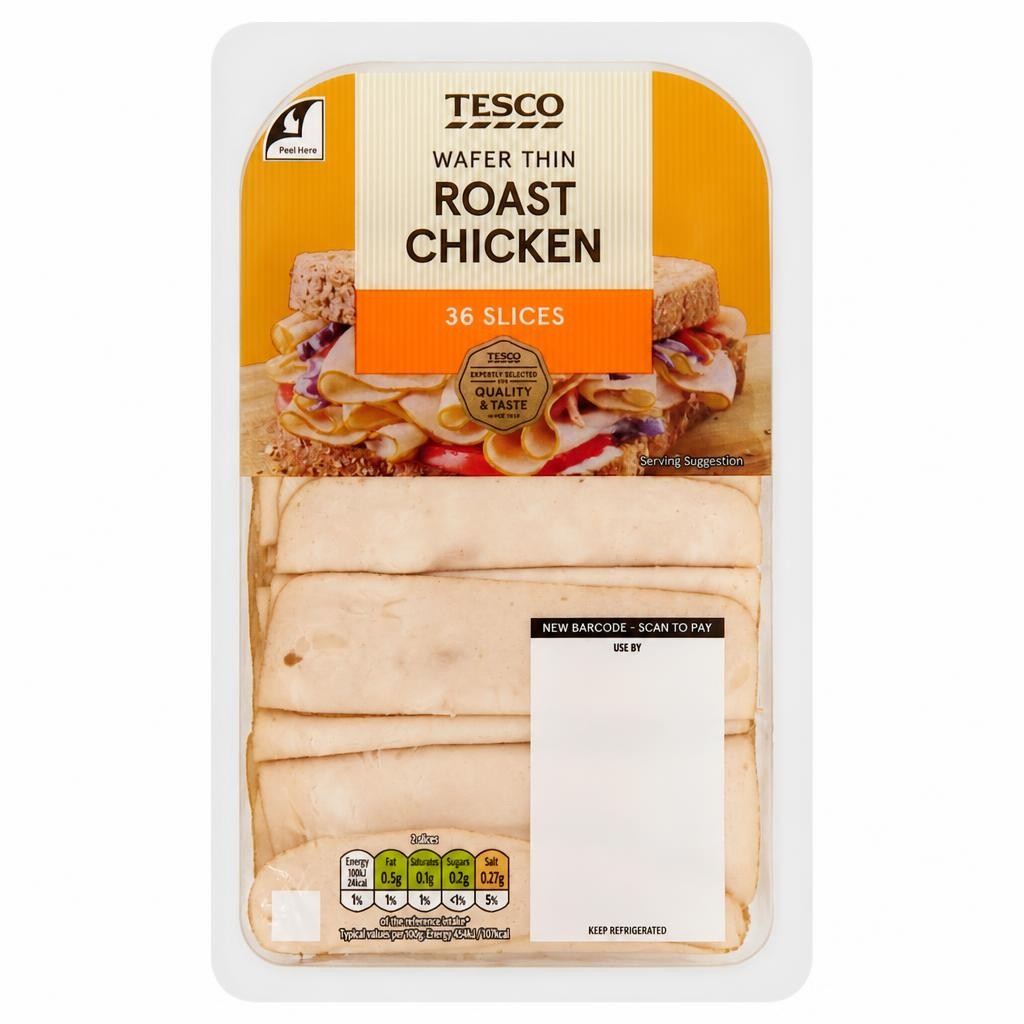 Tesco Wafer Thin Roast Chicken Slices 400g
