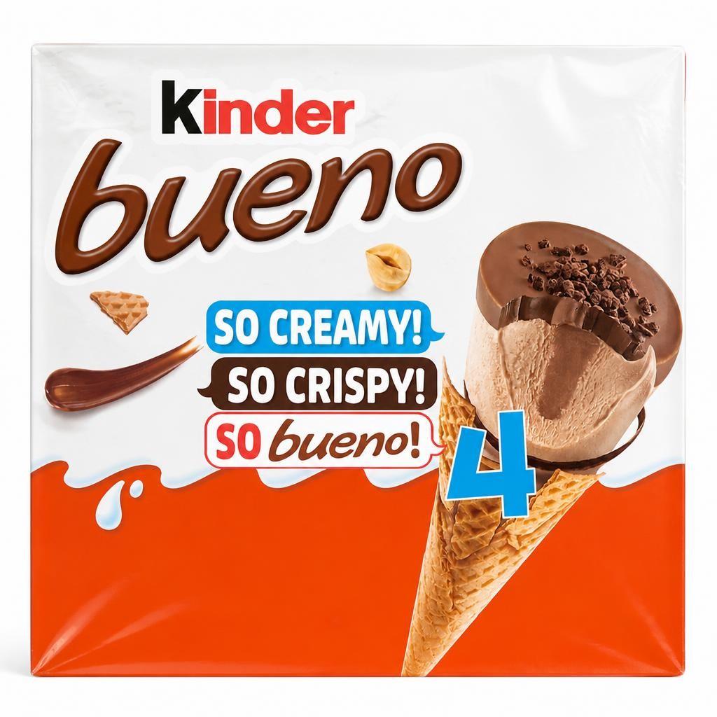 Kinder Bueno Ice Cream 4 Pack 360 Ml