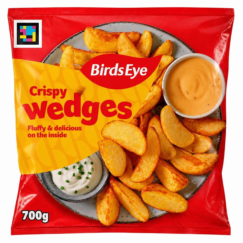 Birds Eye Crispy Wedges 700g