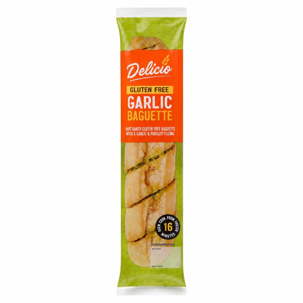 Delicio Gluten Free Garlic Baguette 170G