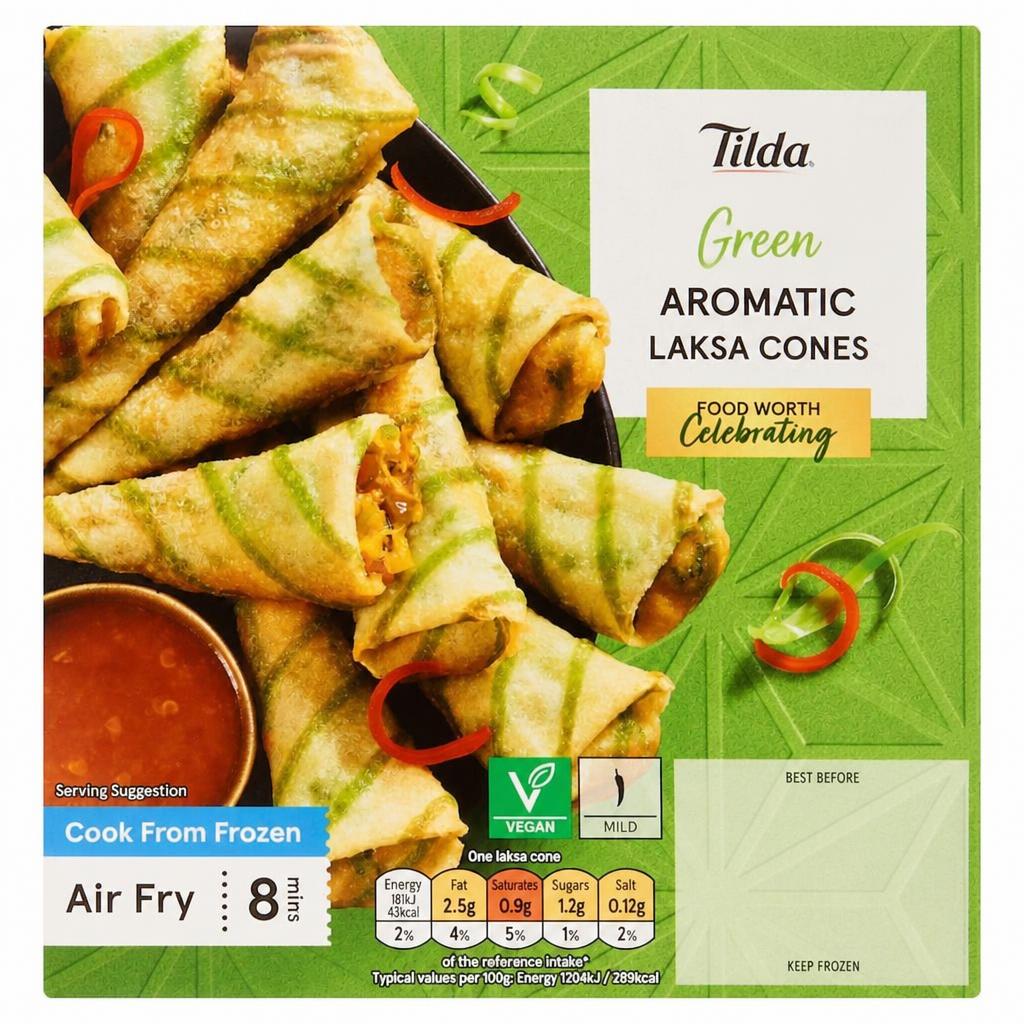 Tesco 10 Aromatic Laksa Cones 180g