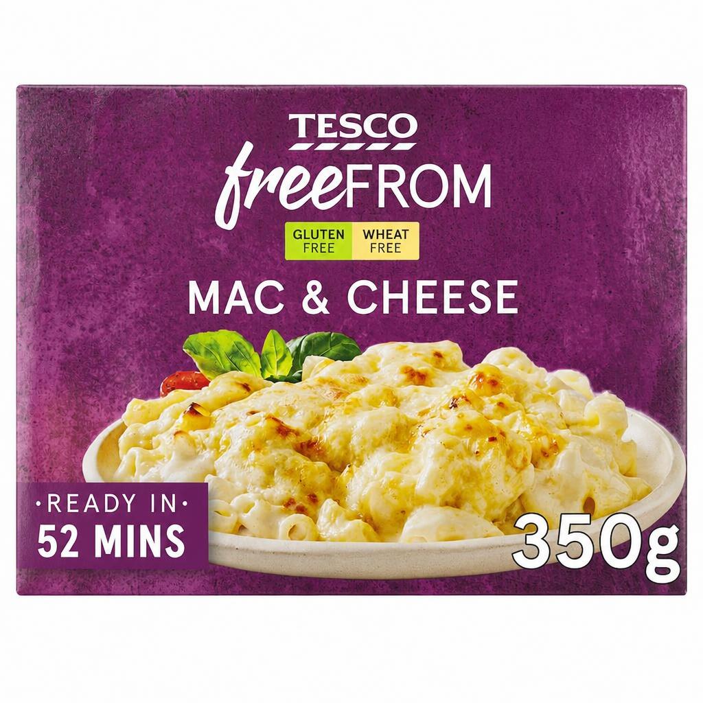 TESCO FREE FROM MAC & CHEESE 350g