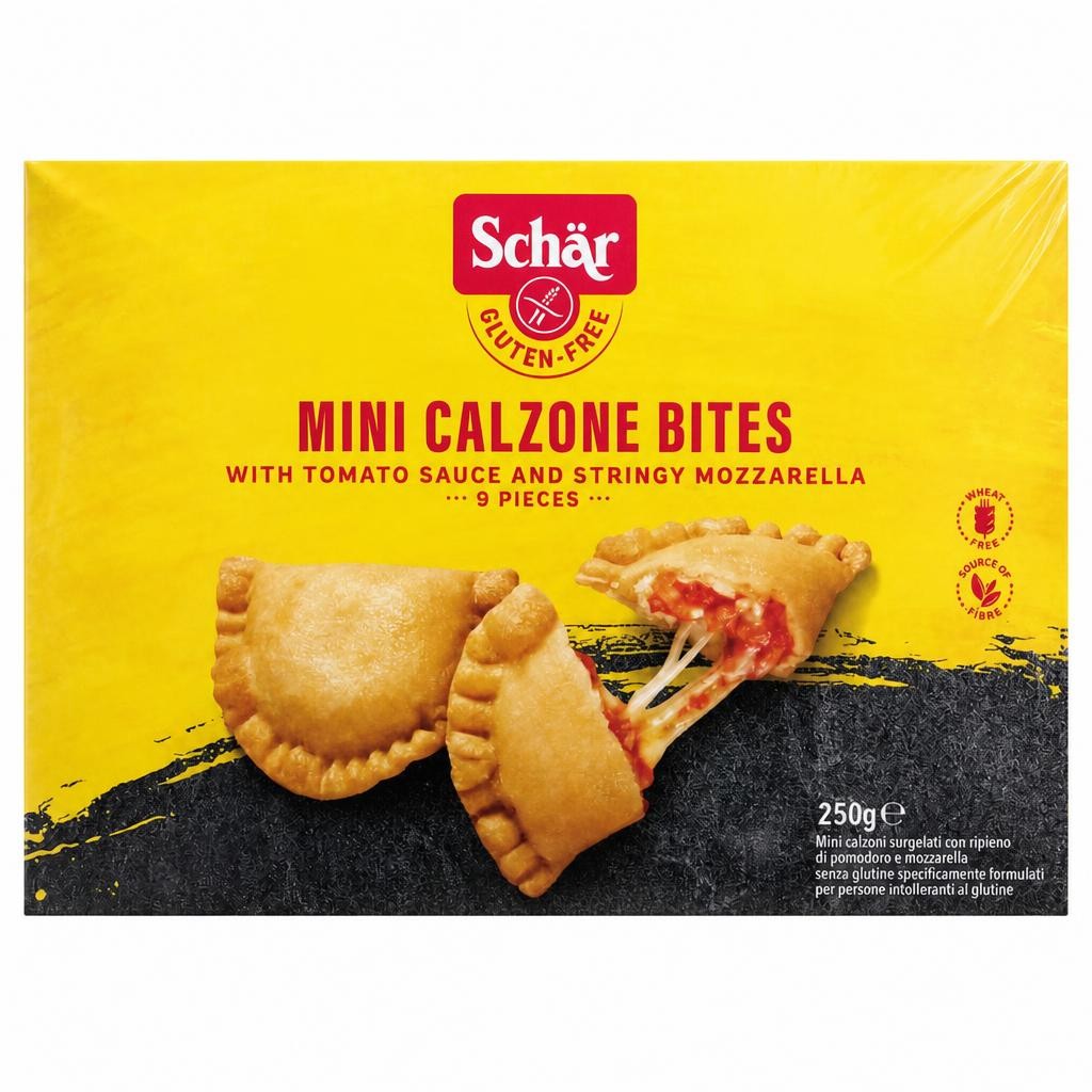 Schar Gluten Free Mini Calzone Bites 250G