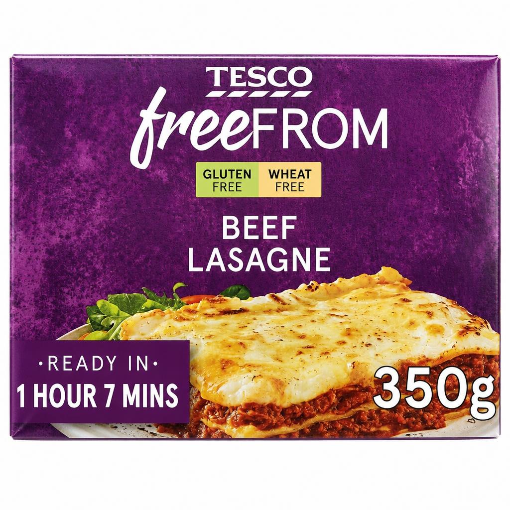 TESCO FREE FROM BEEF LASAGNE 350g