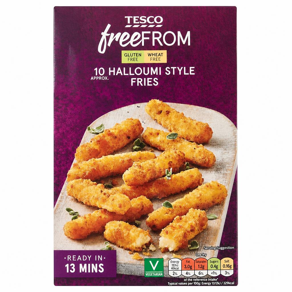 Tesco Free From 10 Halloumi Fries 170g