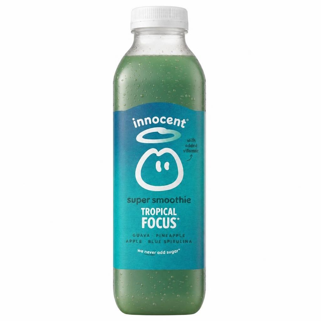 Innocent Super Smoothie Blue Spark, Guava & Pineapple 750ml