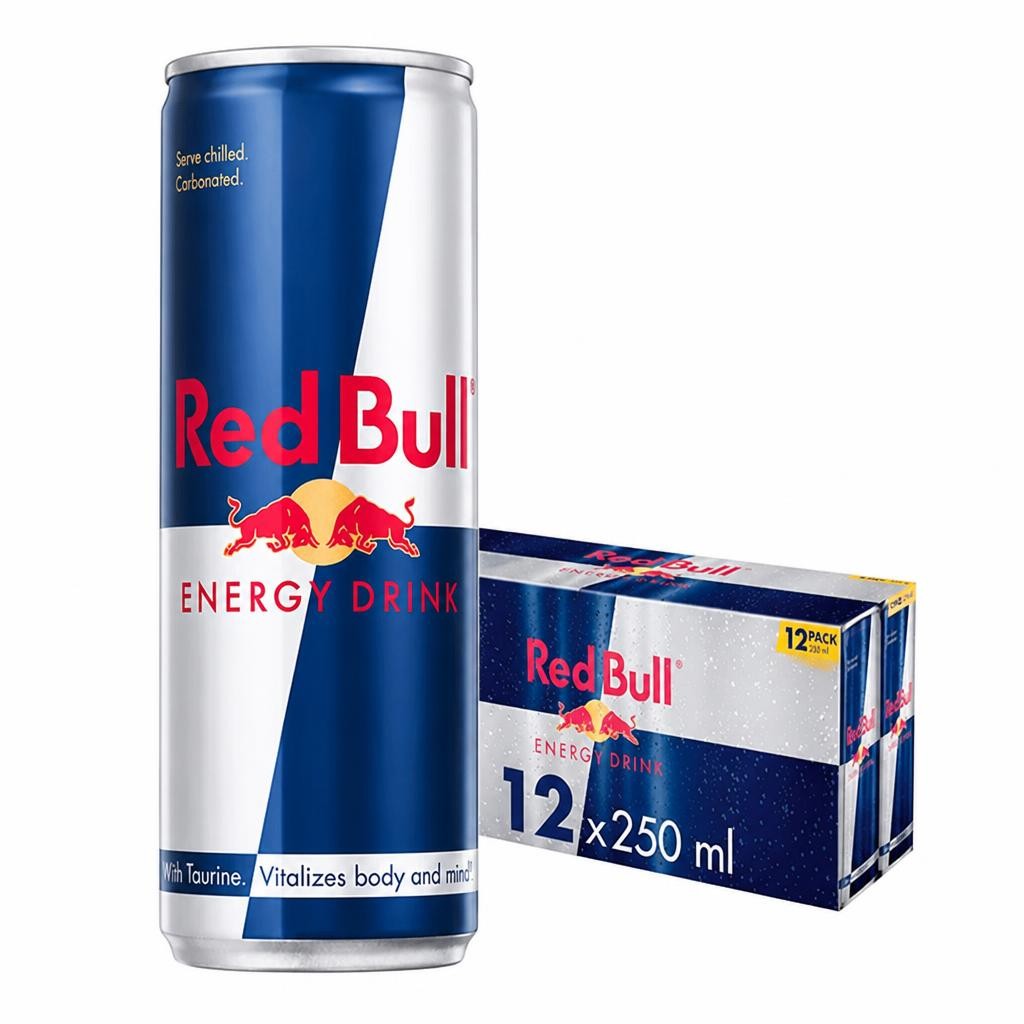 Red Bull Energy Drink 12 X 250M